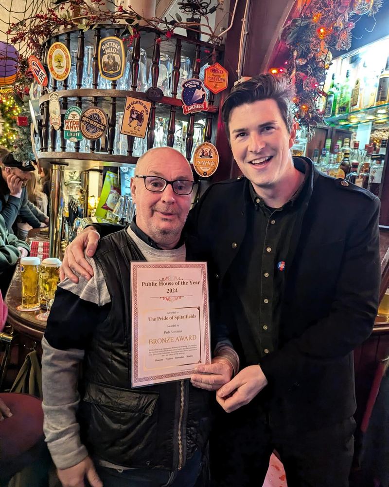 Pride of Spitalfields, Bronze 2024
