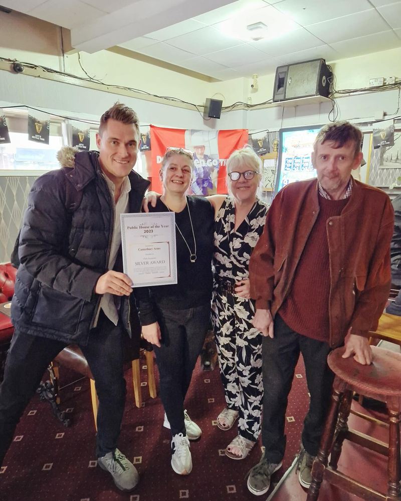 Canterbury Arms, Silver 2023